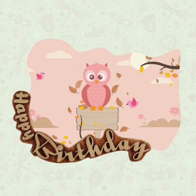 Happy Birthday Photo Frame